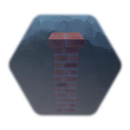 Improved Brick Wall Pillar