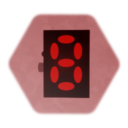 Red One Digit Display w/ Switch