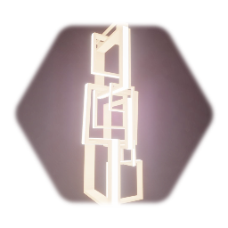Cubic chandelier
