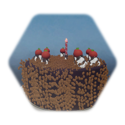 Portal cake