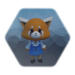 Sanrio the red racoon