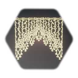 Lace Curtain Valance