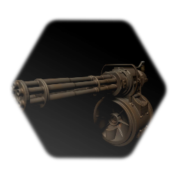 Minigun model - Fallout 4