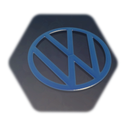 VW Symbol - Chrome