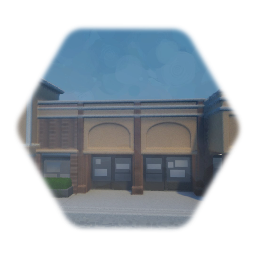 Full moon strip mall