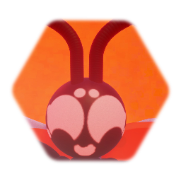 Razzle the orange ladybug
