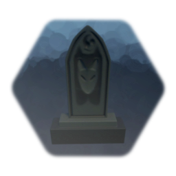 Tall Grave Headstone