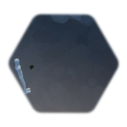 Muñeco en primera persona con mano