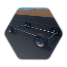 Deluxe Car Chassis with top