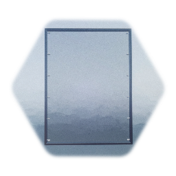 1.5x2 Supported Glass Frame Window