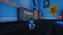 Toy Story 3 Andy's Room But With Sonic