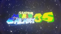 Super Mario Galaxy 35 Logo