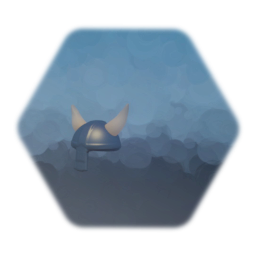 Cartoon Viking Helmet