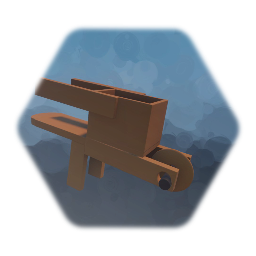 Wooden Wheelbarrow