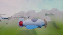 flying in the sky