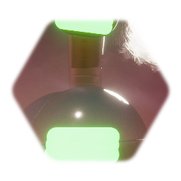 <pink> War of the worlds: Jeff Wayne flying machine model