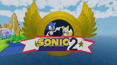 Sonic the hedgehog 2 title screen
