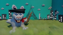 DHM rabbit in paris