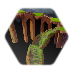 Hanging garden ( stairs, platforms and arches)