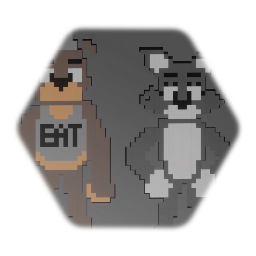 Pixel Art Gen Luna and Ace