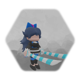 FNF - Girlfriend (Stocking Cosplay)