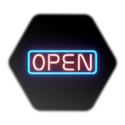 Neon Open Sign (Static)