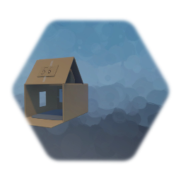 Cardboard Dog House