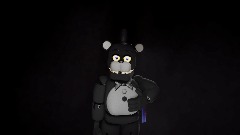 Black bear render with ARFN lighting