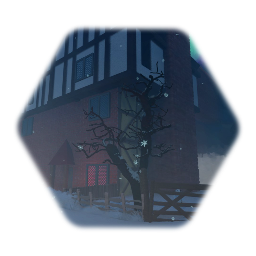 My Childhood Home At Christmas