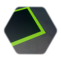 Neon Green Floor Panel