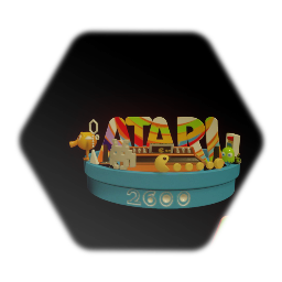 Atari 2600 tribute sculpt and fonts