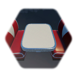 Retro Diner Booth