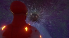 The Flash runs through time - Grodd stage