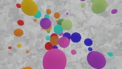 Interactive Floating Spheres