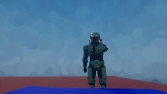 Master Chief Meets Baby Frisk