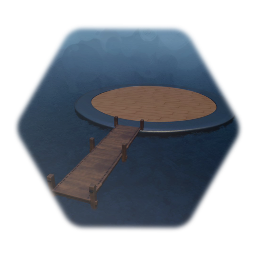 Wooden pier