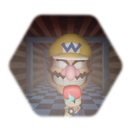 Wario Apparition VHS Animation (This Is a FNF Level)