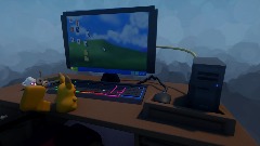 Pikachu has a panic attack