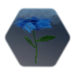 Blue flower