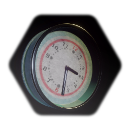 50's Style Diner Wall Clock (Improved)