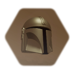 The Mandalorian Helmet