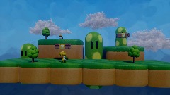 Menu SUPER MARIO 2D ADVENTURE