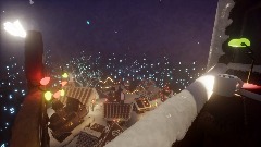A View Of A Christmas Town