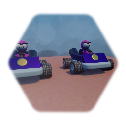 Daniele in a go kart MRR3