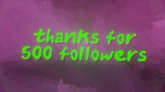 thanks for 500 followers!!!