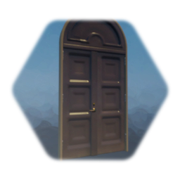 Rounded Double Door
