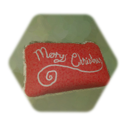 Red Festive Throw Pillow