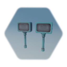 Signboard: Double-Sided