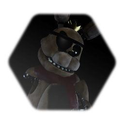 Withered Chipper the Hare Model | FNaF OC