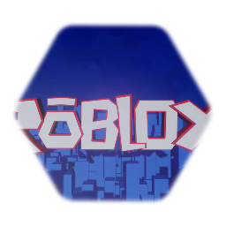 Retro ROBLOX title logo (WIP)